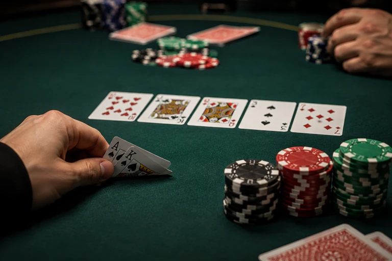 No-Limit Texas Hold'em Poker Table